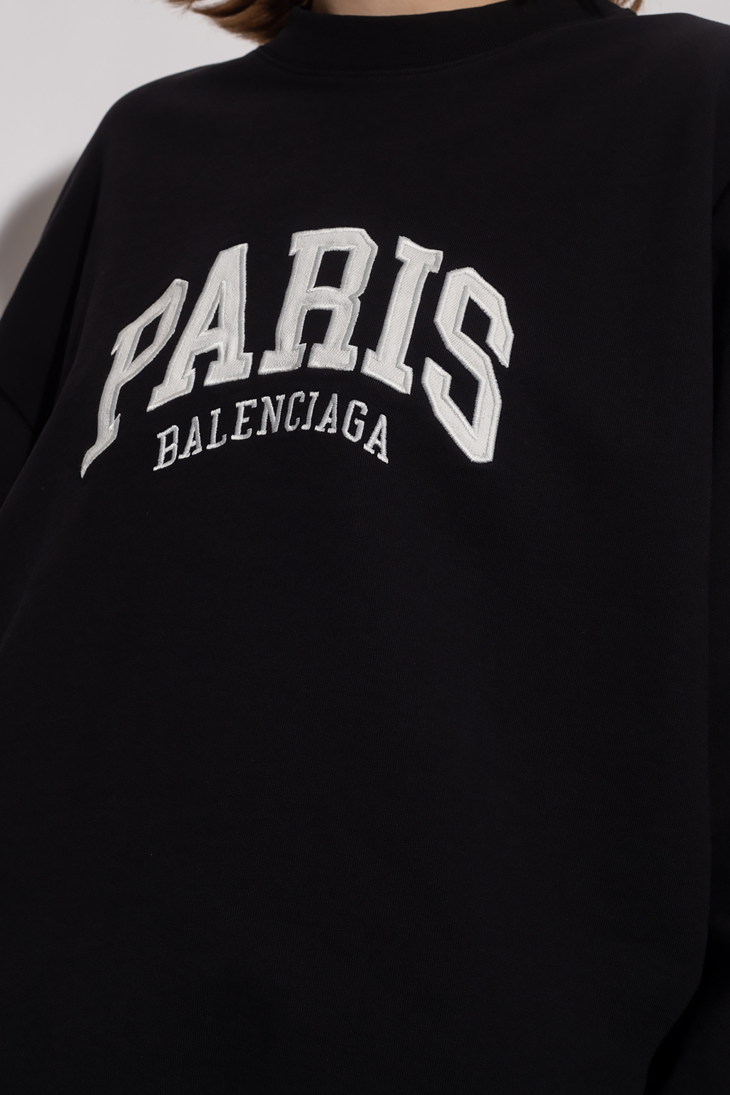 Balenciaga John Elliott T-shirt a maniche lunghe Folsom Grigio