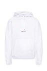 saint laurent graphic print hoodie item