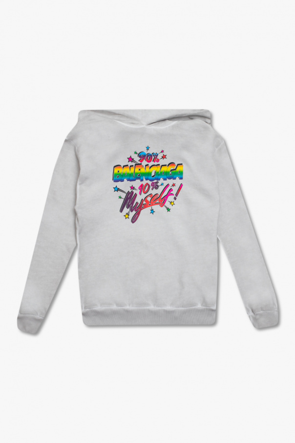 Printed hoodie od Balenciaga Kids