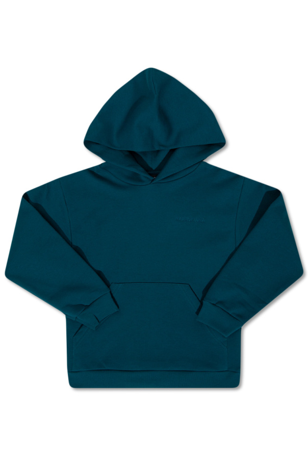 Logo-embroidered hoodie od Balenciaga Kids