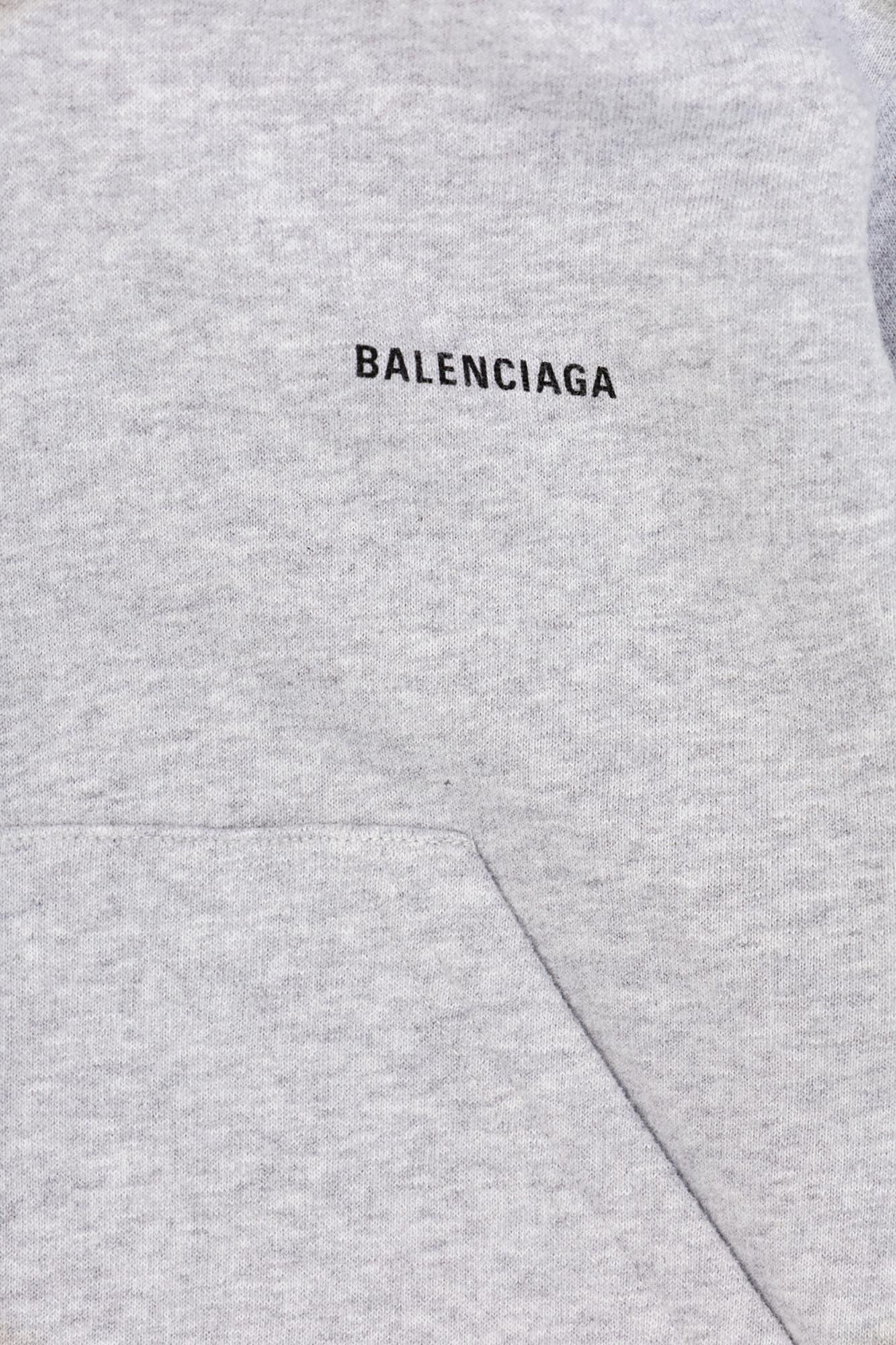 Balenciaga Kids Cotton Crew hoodie