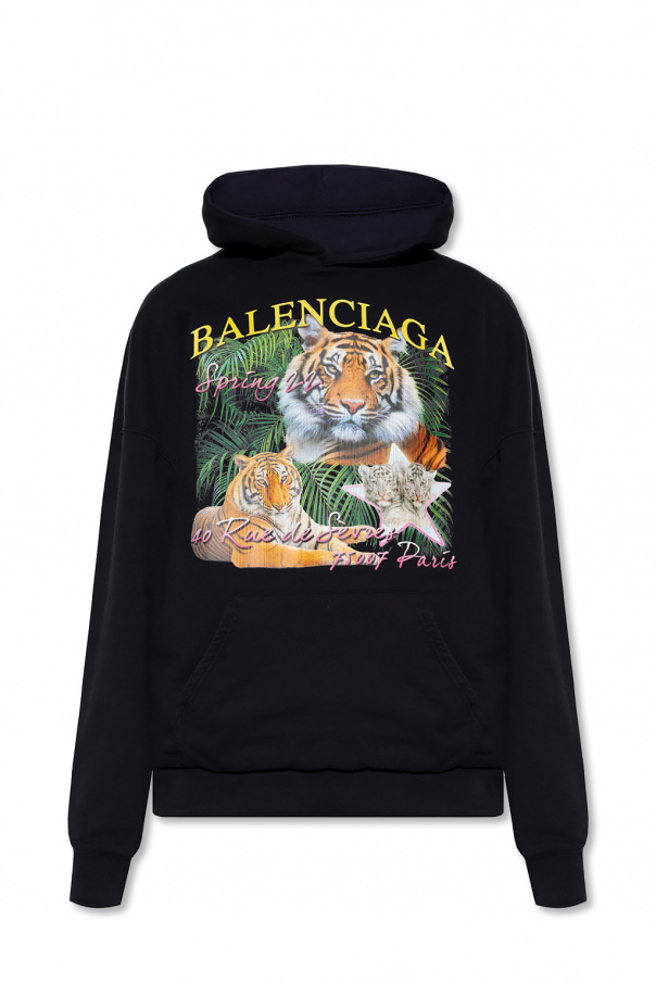Balenciaga Reversible match hoodie