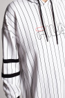 Fila WHITE Oversize hoodie with logo