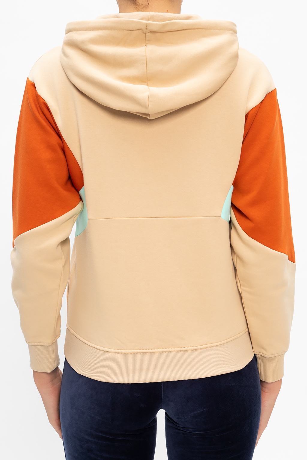 orange fila hoodie