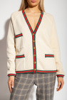 gucci jeans Reversible cardigan