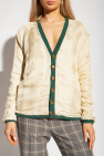 gucci jeans Reversible cardigan