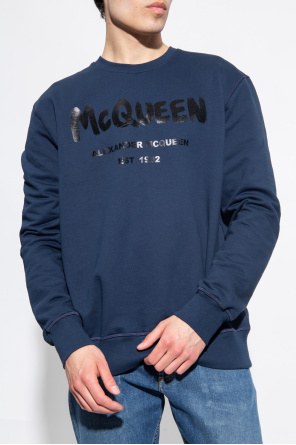 Alexander McQueen clutch w decorative handle alexander mcqueen bag csrry