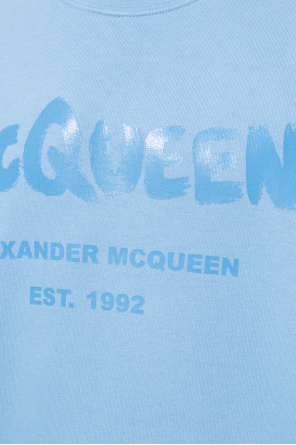 Alexander McQueen Alexander McQueen Penny contrast-sole loafers