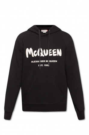 Alexander McQueen logo-print bucket hat