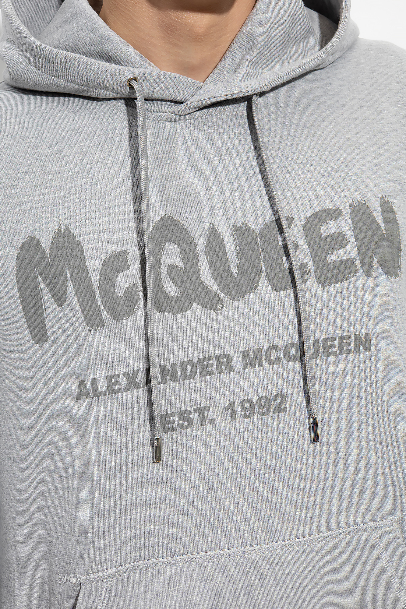 Alexander McQueen Bluza z logo