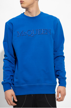 Alexander McQueen Alexander McQueen Meadow-embroidered cotton shirt