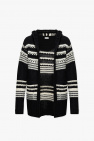 Saint Laurent BLACK Hooded cardigan