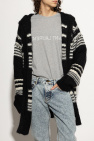 Saint Laurent BLACK Hooded cardigan