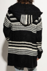 Saint Laurent BLACK Hooded cardigan