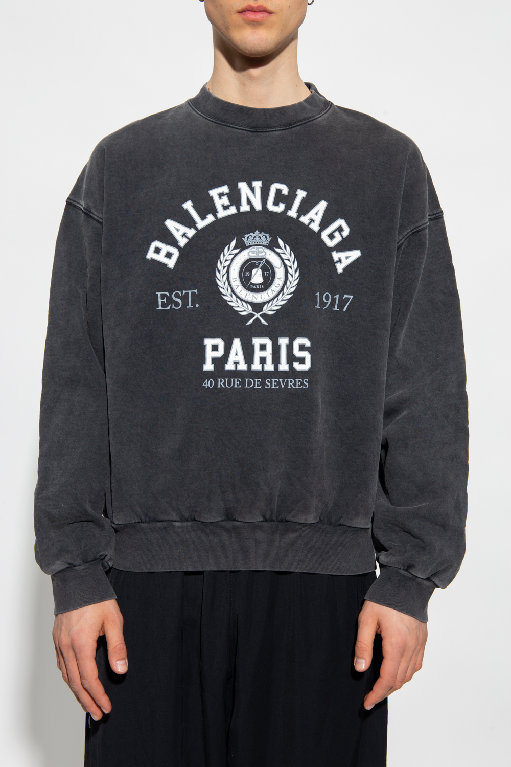 Balenciaga specialise sweatshirt with logo