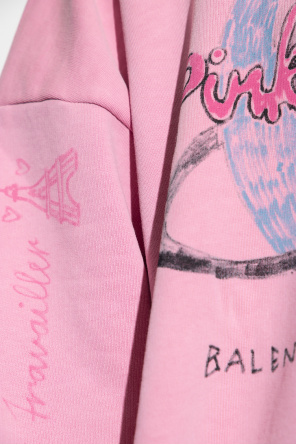 Balenciaga Oversize Raglan hoodie