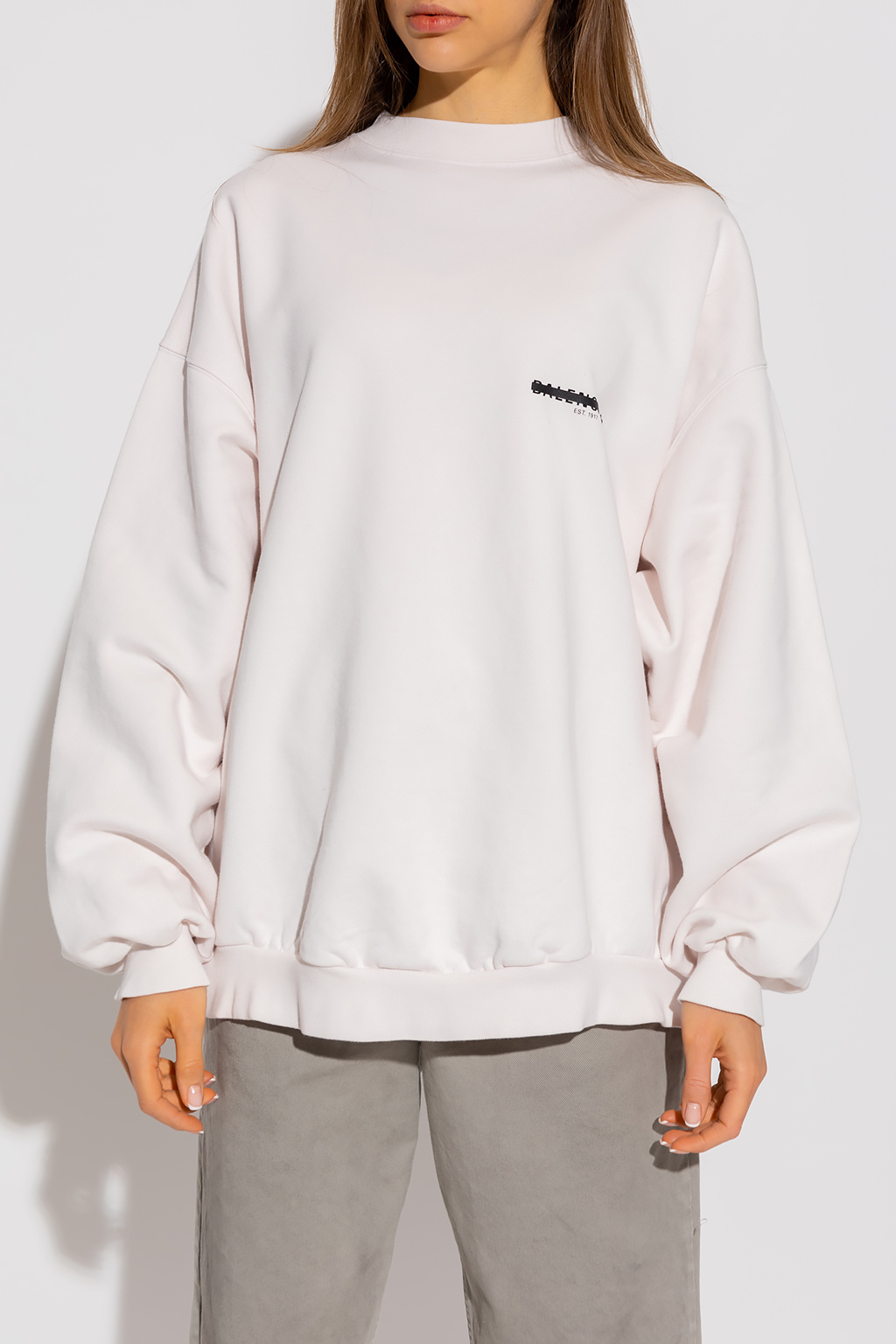 Balenciaga Logo-printed Womens sweatshirt