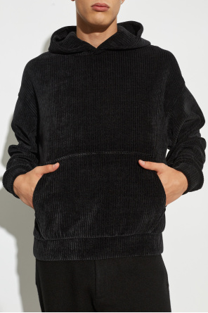 Emporio Armani Ribbed Hoodie