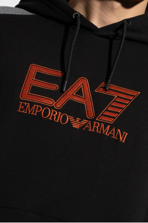 EA7 Emporio Armani Sweatshirt with embroidered logo