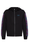 EA7 Emporio Armani BLACK Sweatshirt with logo