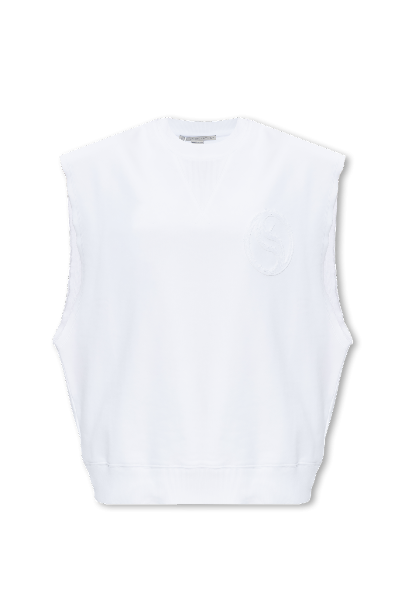 Stella McCartney Cotton vest with logo