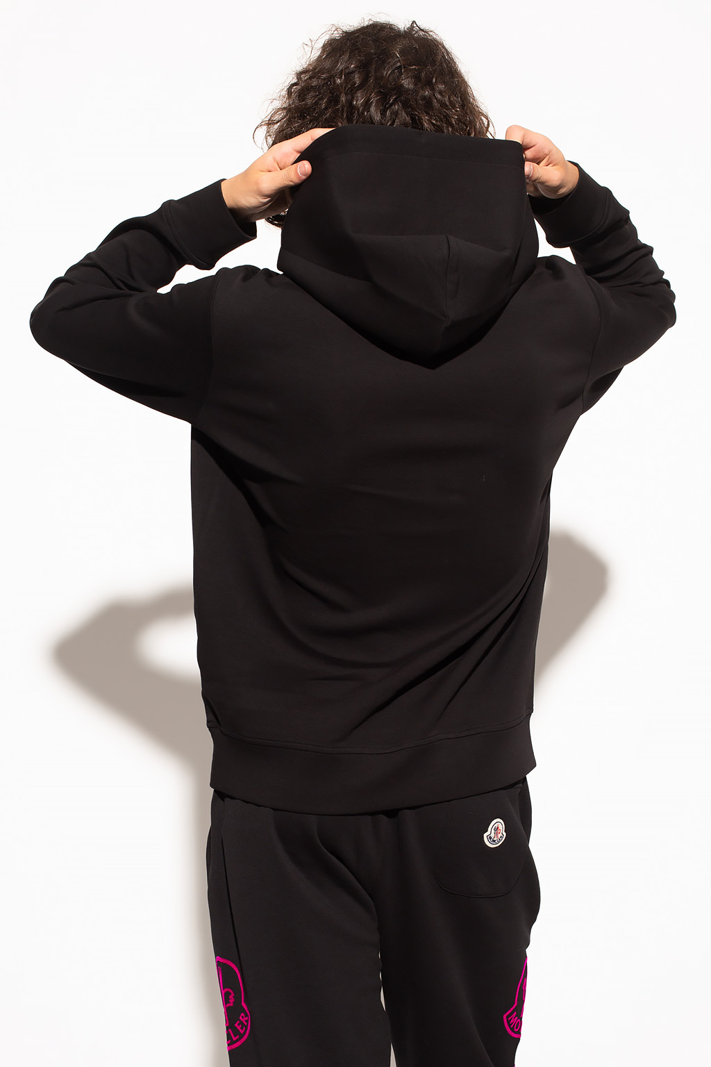 Emporio Armani Monogrammed hoodie, Men's Clothing