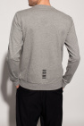 EA7 Emporio armani Black Sweatshirt with logo