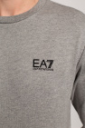 EA7 Emporio armani Black Sweatshirt with logo