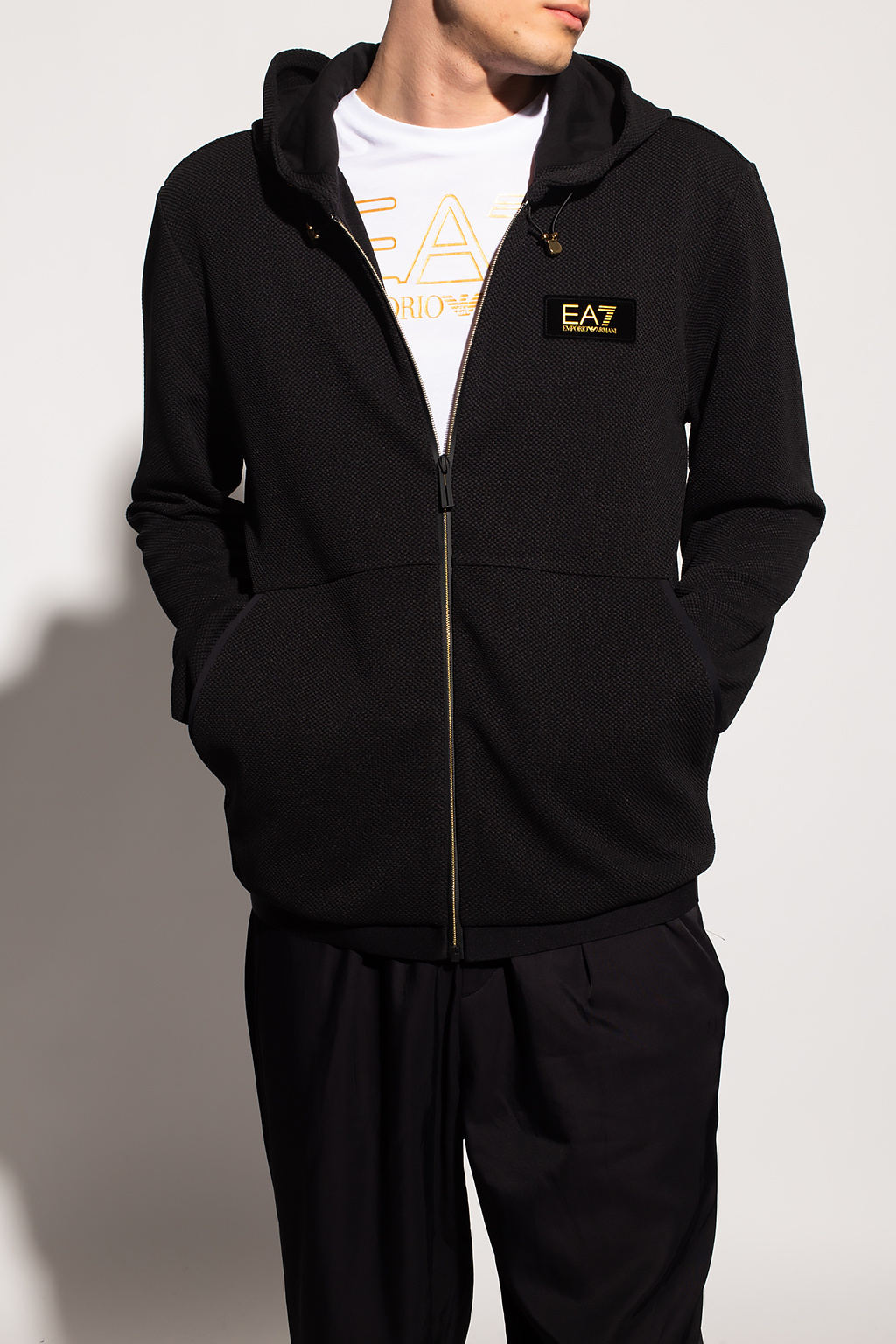 EA7 Emporio Armani Logo hoodie