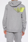 Emporio armani silver Kids Baby Jackets for Kids Logo-printed hoodie
