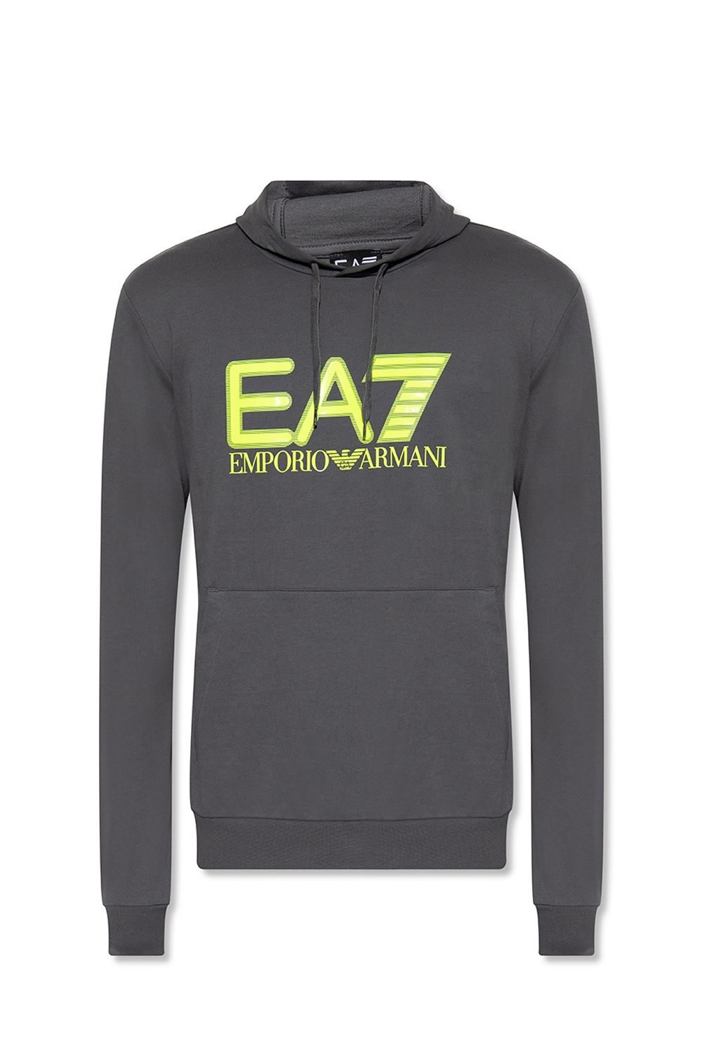 EA7 Emporio Armani Logo-printed hoodie