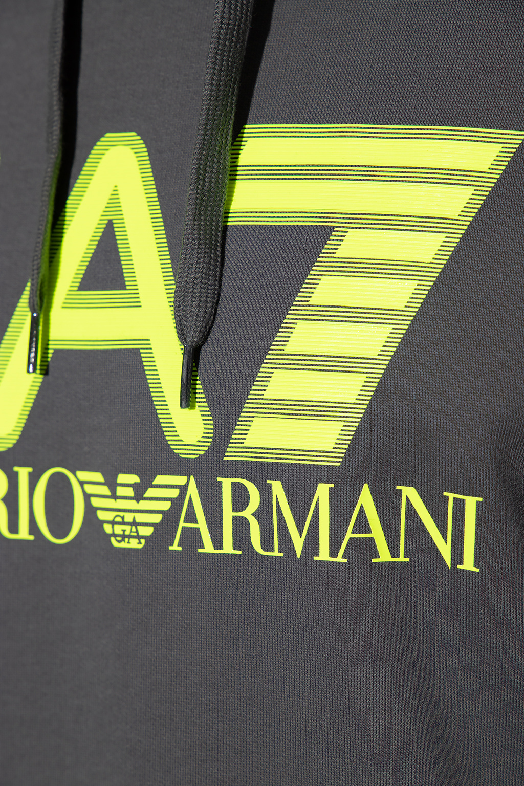 EA7 Emporio Armani Logo-printed hoodie