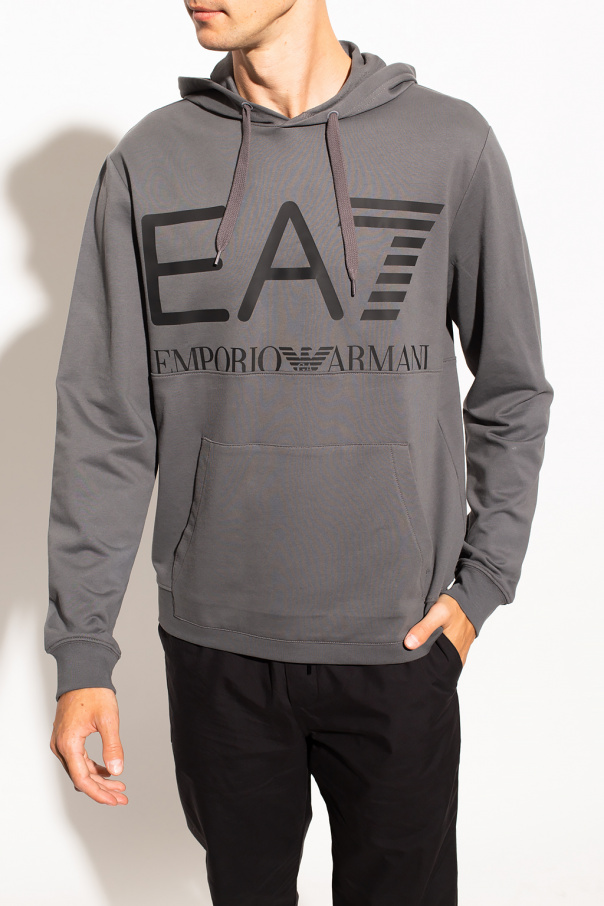 ea7 big logo hoodie