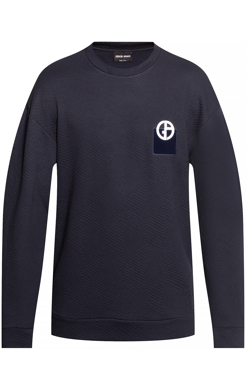 Giorgio Armani Logo-embroidered sweatshirt