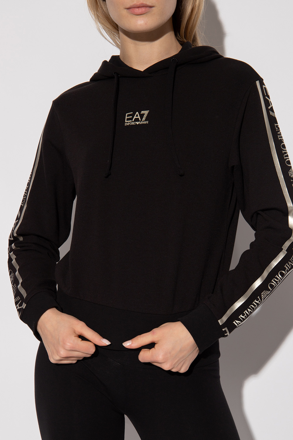 EA7 Emporio Armani Printed hoodie