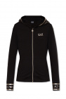 EA7 Emporio Armani BLACK Printed hoodie