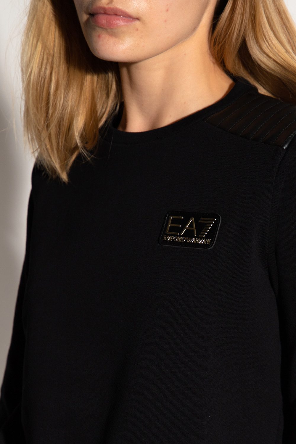 EA7 Emporio Armani coat with logo