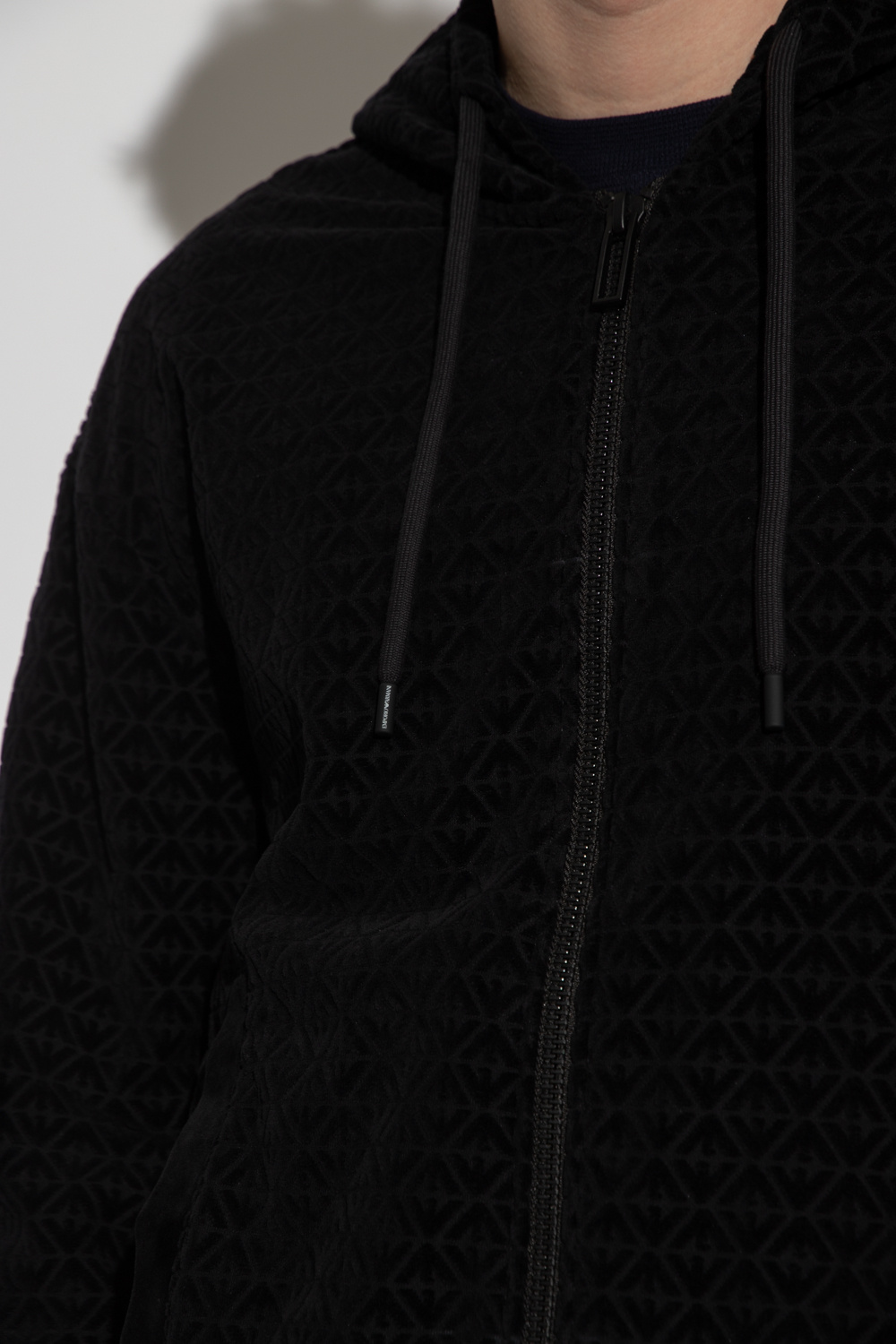 Emporio men armani Hoodie with monogram