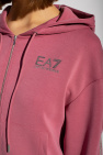 EA7 Emporio Armani PINK Hoodie with logo