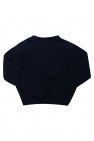 Balmain Kids Black wool-cashmere blend from wyt balmain featuring ribbed knit