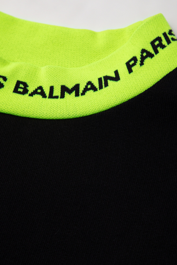 Balmain Kids Balmain Kids sequin-embellished blazer Schwarz