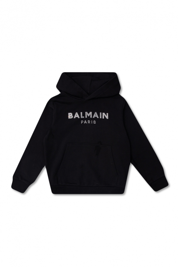 Balmain sweatshirt Kids Embellished hoodie