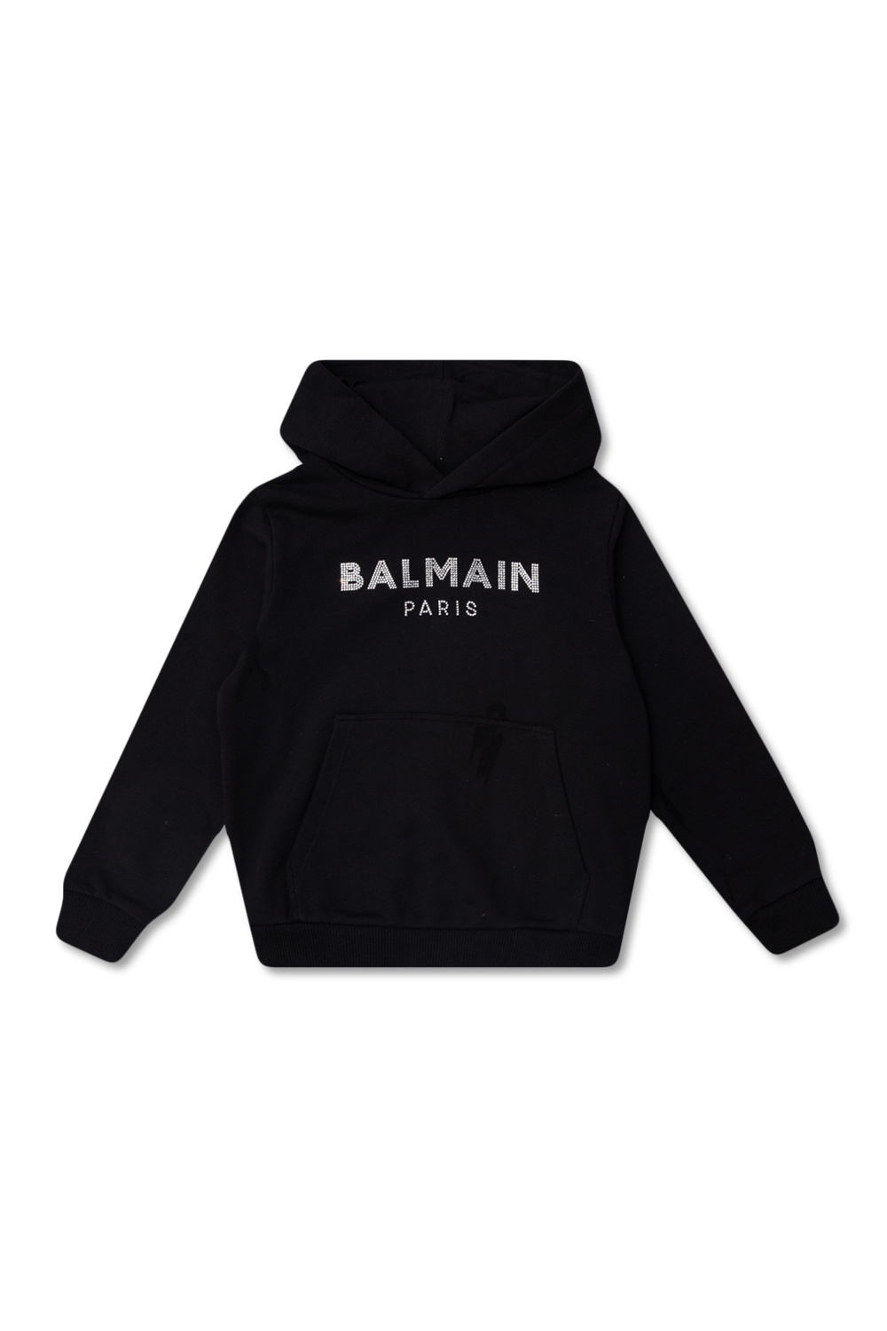 balmain mini Kids Embellished hoodie