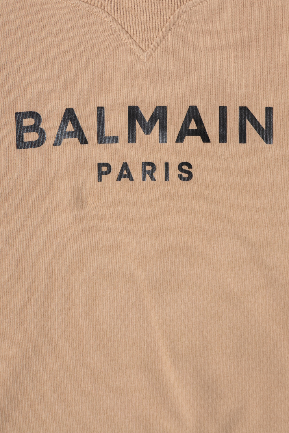 Balmain Kids Balmain Kids logo-embossed cotton T-shirt