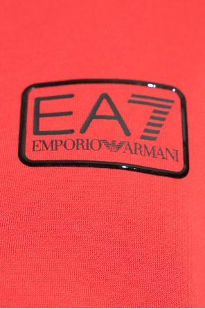 EA7 Emporio Armani Emporio Armani floral-print top