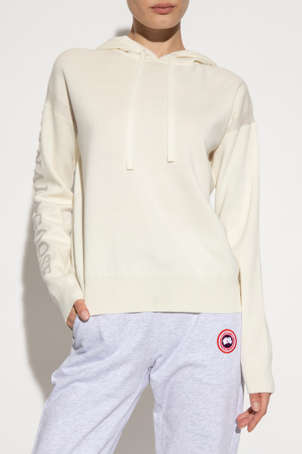 Canada Goose Best hoodie logo-patch ever