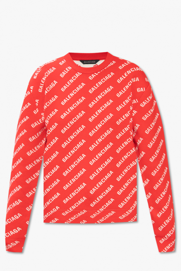 Balenciaga sweater Football with logo
