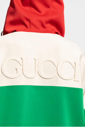 Gucci Hoodie with ‘Web’ stripe
