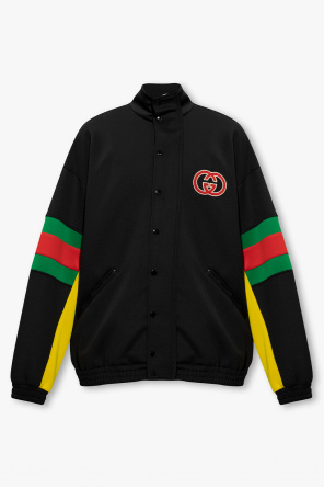 gucci ophidia printed twill jacket