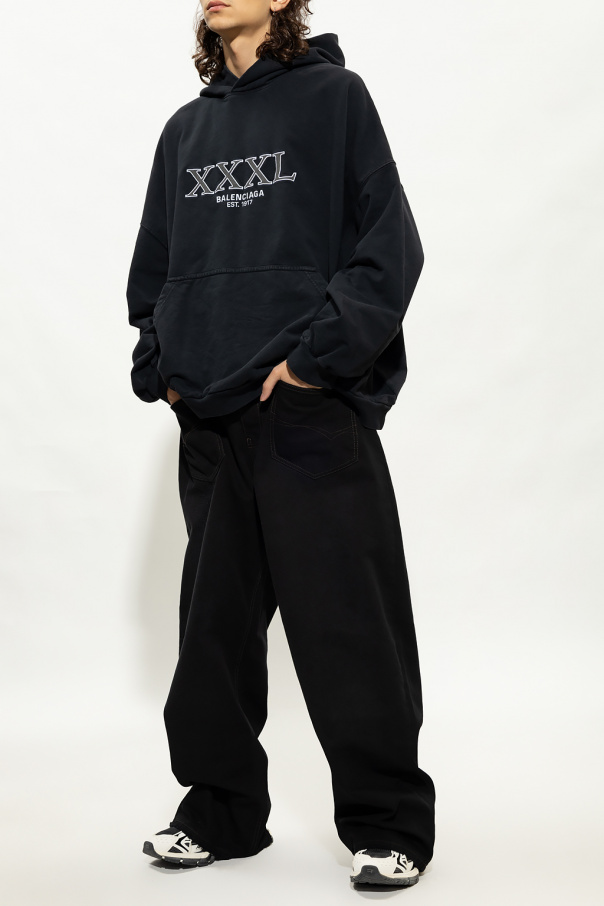 Balenciaga Oversize CHARCOAL hoodie
